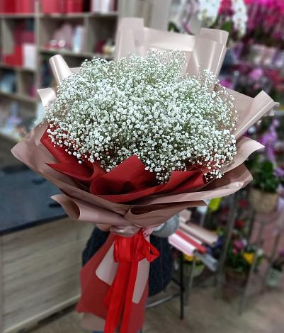Букет цветов из: Гипсофила в Никольский