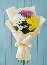Букет цветов из:  Хризантемы в Никольский