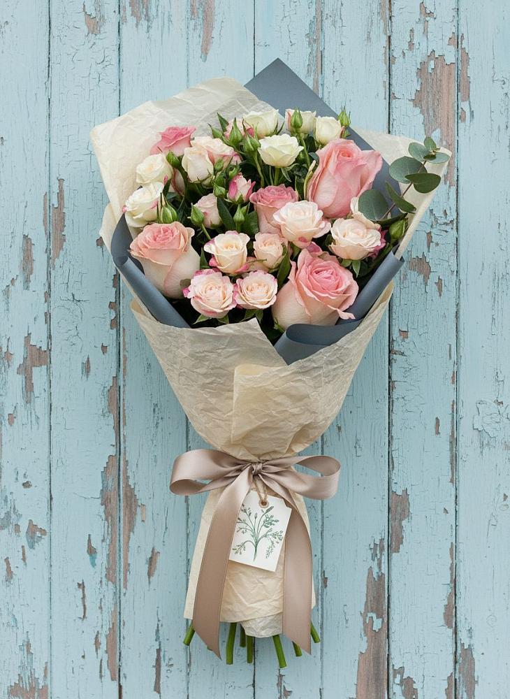 Букет цветов из: Розы в Никольский