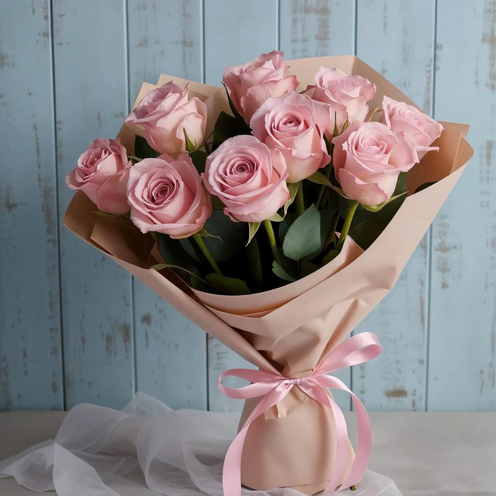 Букет цветов из: Розы в Никольский