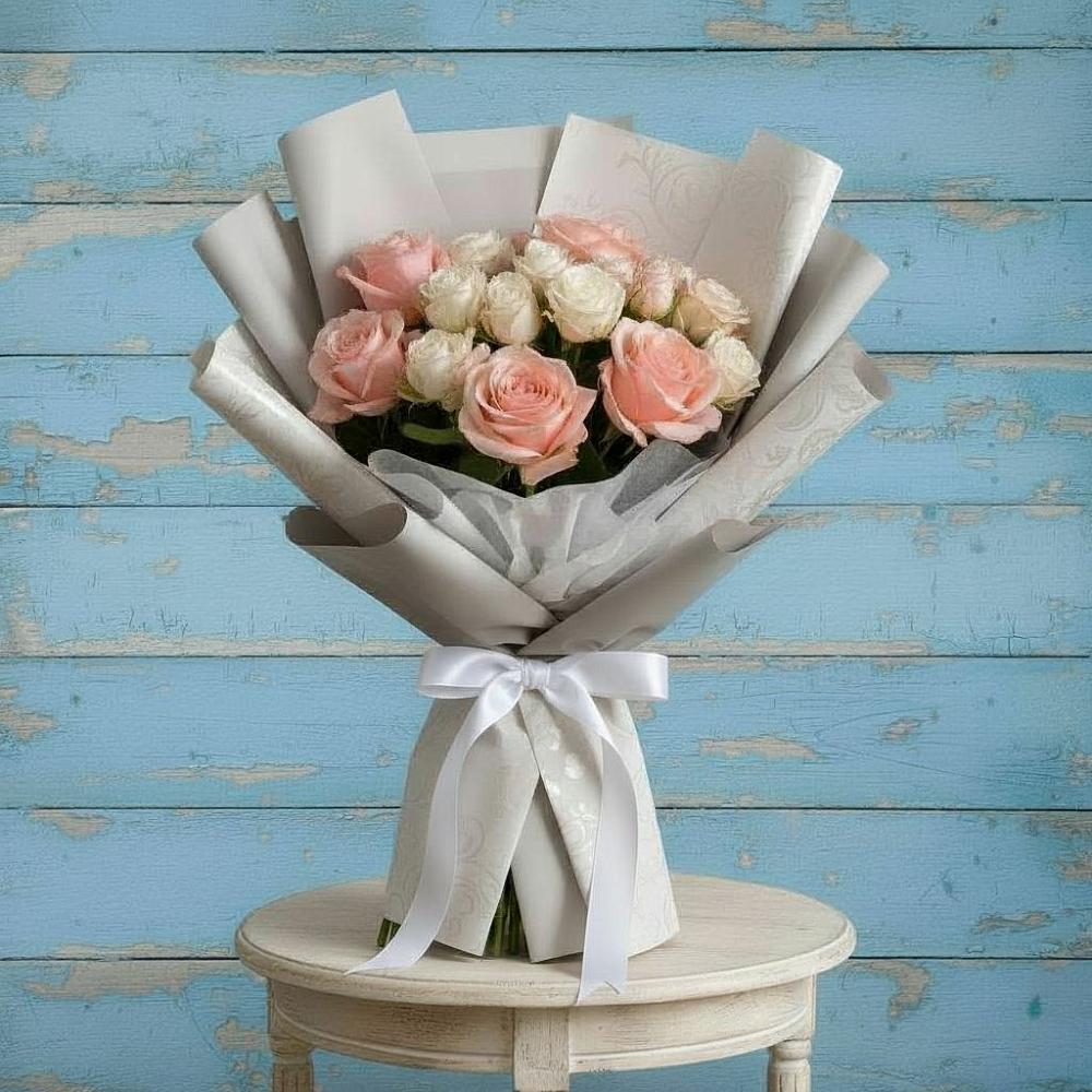 Букет цветов из: Розы в Никольский