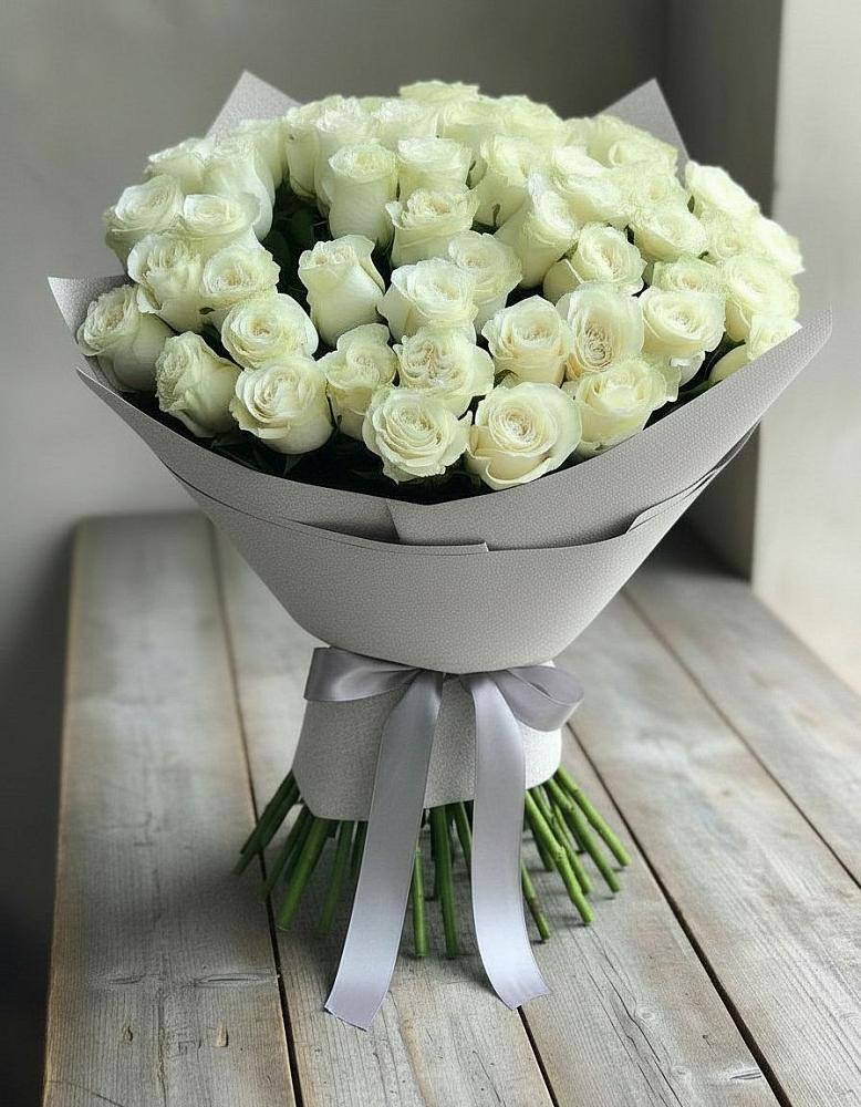 Букет 35 Белых роз в Никольский