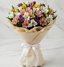 Букет цветов из:  Альстромерии в Никольский