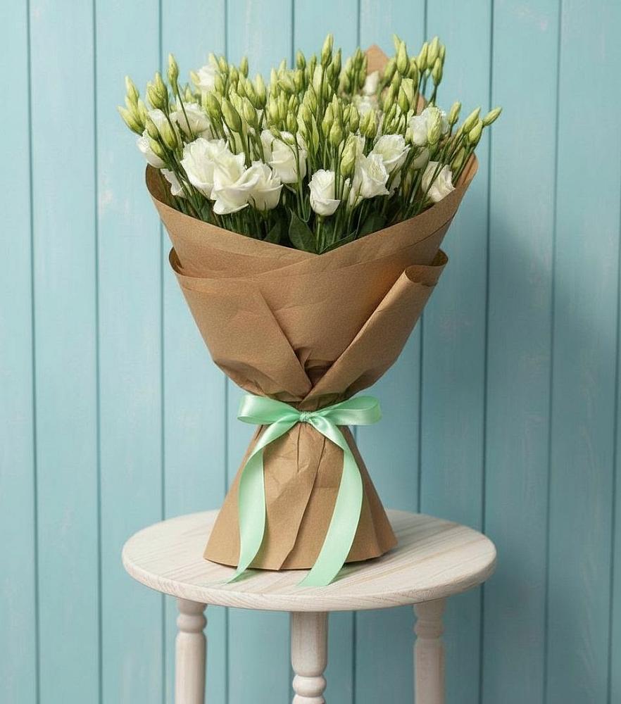 Букет цветов из: Лизиантусы в Никольский