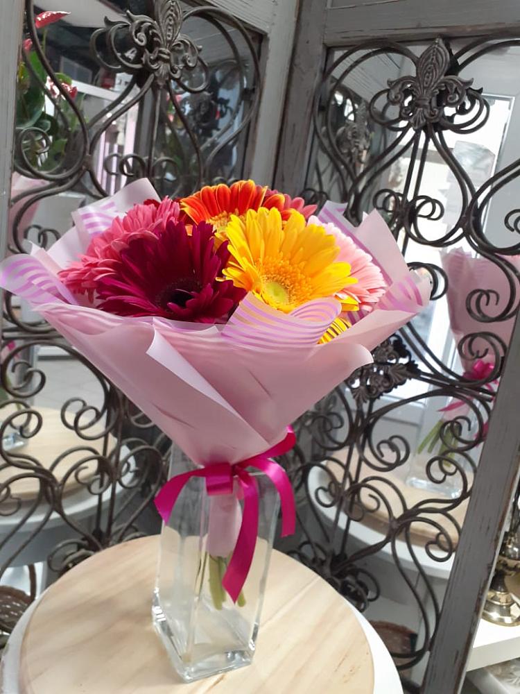 Букет цветов из: Герберы в Никольский