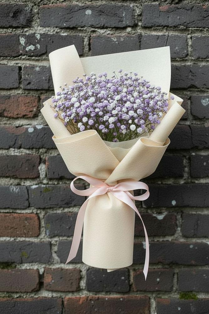 Букет цветов из: Гипсофила в Никольский