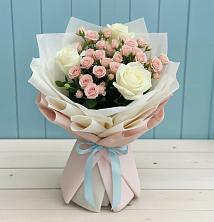 Букет цветов из:  Розы в Никольский