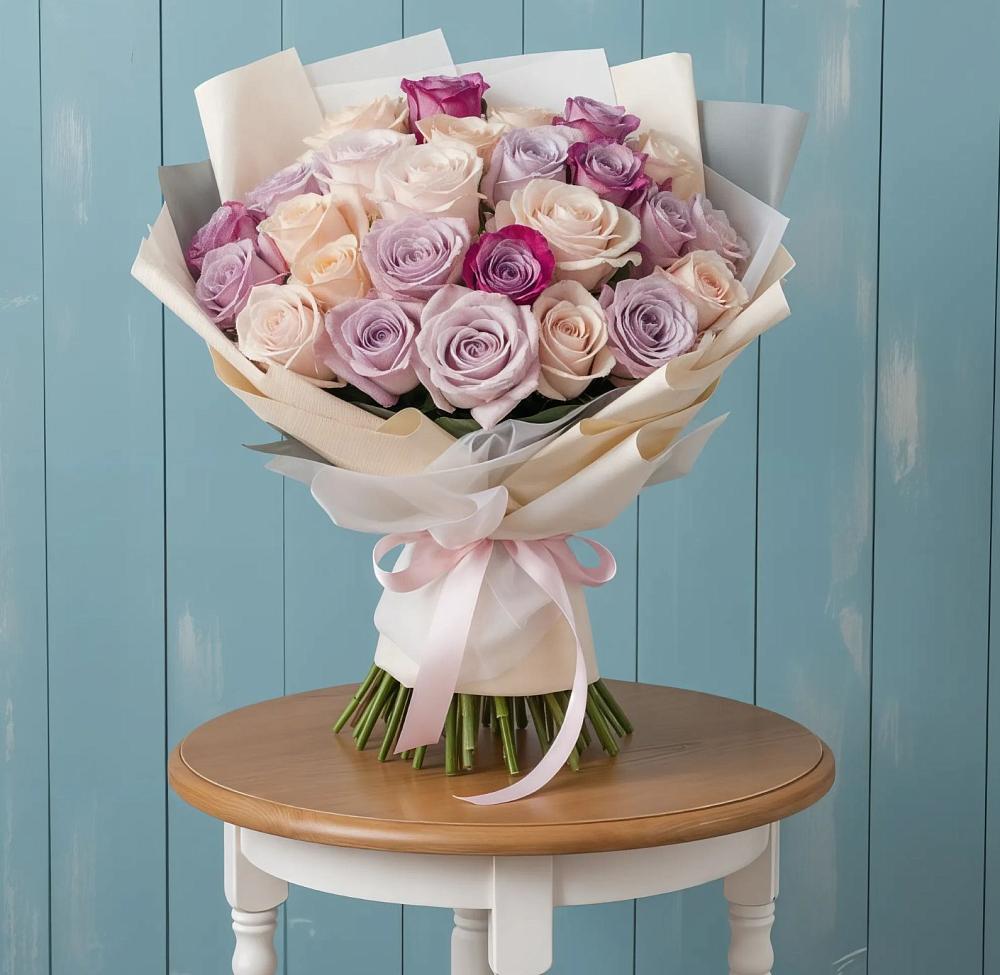 Букет цветов из: Розы в Никольский