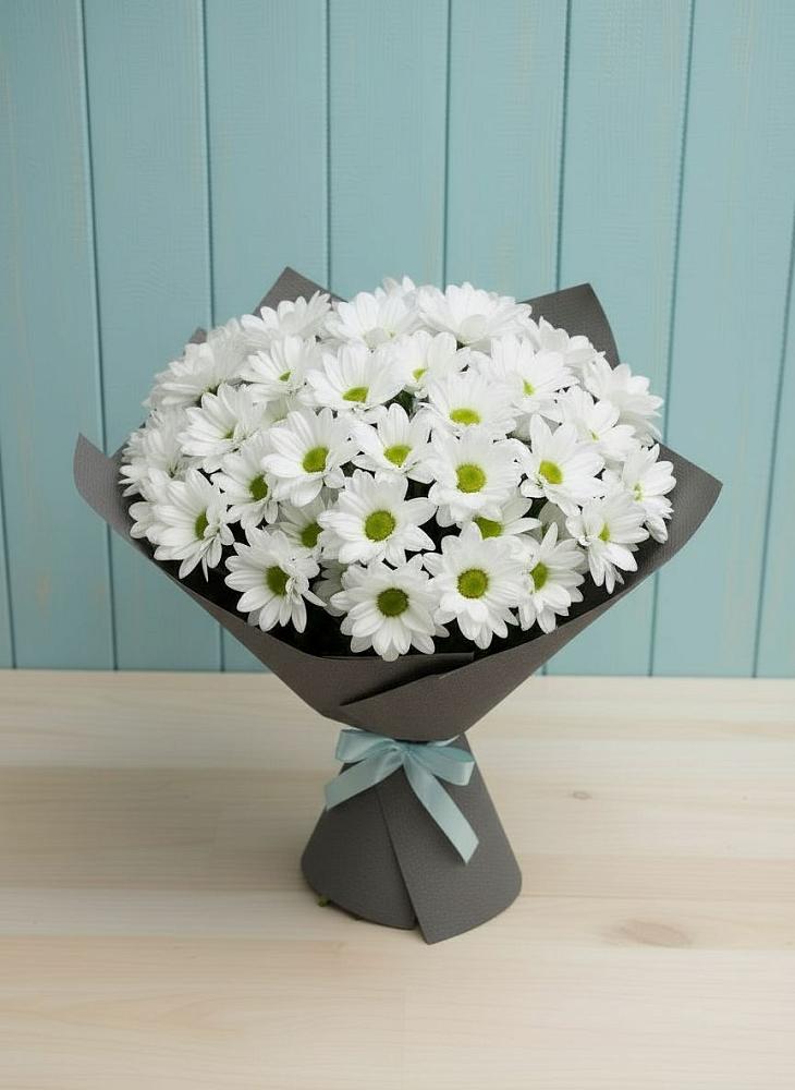 Букет цветов из: Хризантемы в Никольский