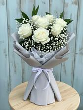 Букет цветов из:  Розы в Никольский