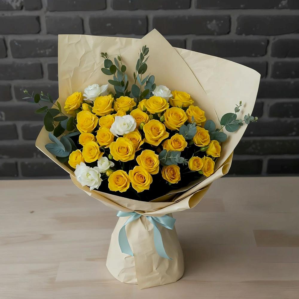 Букет цветов из: Розы в Никольский