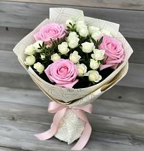 Букет цветов из:  Розы в Никольский