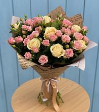 Букет цветов из:  Розы в Никольский