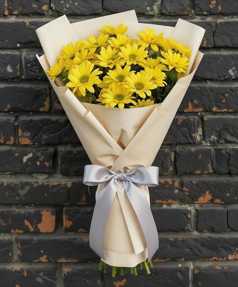 Букет цветов из: Хризантемы в Никольский