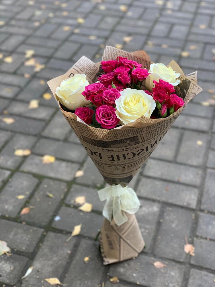 Букет цветов из: Розы в Никольский