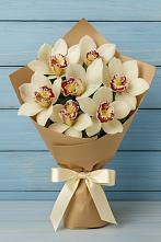 Букет цветов из:  Орхидеи и Розы в Никольский