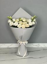 Букет цветов из:  Розы и Лизиантусы #REPLACE_PRED# Никольский